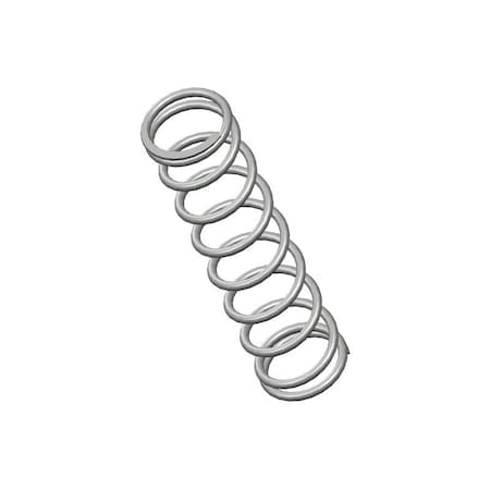 Compression Spring, O= .120, L= .50, W= .012